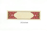 Tezhipli Tıpkıbasım Meşk Kağıdı 21.5x6 cm No:10