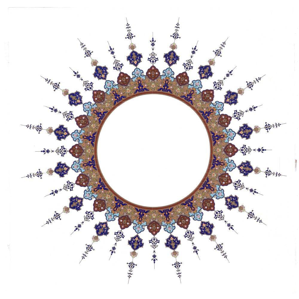 Illuminated Facsimile Paper 50x50 cm No: 54