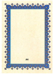 Tezhipli Tıpkıbasım Meşk Kağıdı A4 No: 115