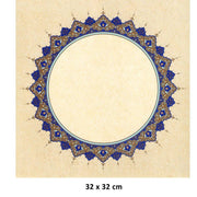 Illuminated Facsimile Paper Round 32x32 cm No: 96