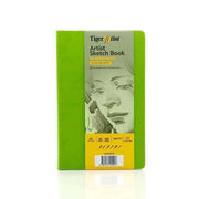 Tigertint Hard Cover Sketchbook 140 g A5 80 Sheets Pistachio Green