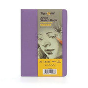 Tigertint Hard Cover Sketchbook 140 g A5 80 Sheets Lilac