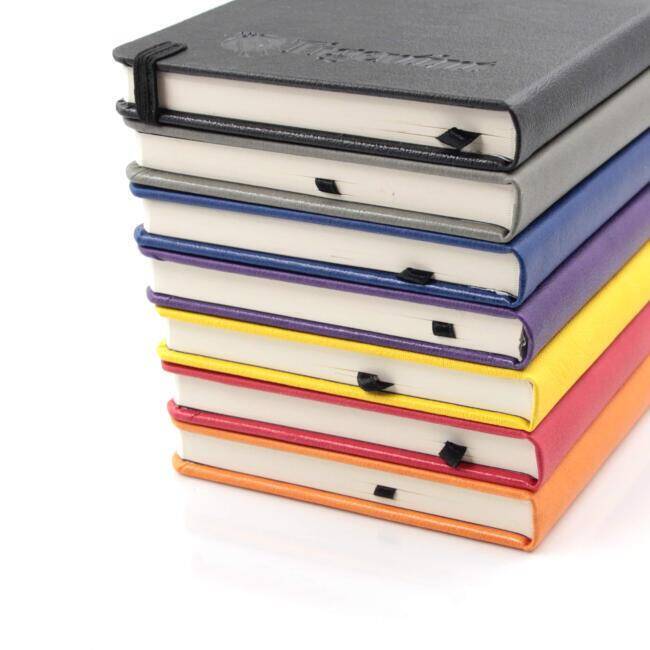Tigertint Hard Cover Sketchbook 140g A5 80 Sheets Blue