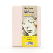 Tigertint Hard Cover Sketchbook 140 g A5 80 Sheets Powder Pink