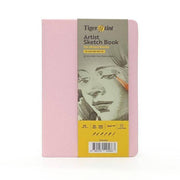 Tigertint Hard Cover Sketchbook 140g A5 80 Sheets Candy Pink