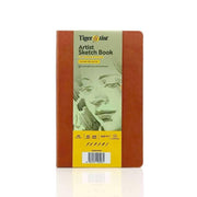 Tigertint Hard Cover Sketchbook 140 g A5 80 Sheets Black