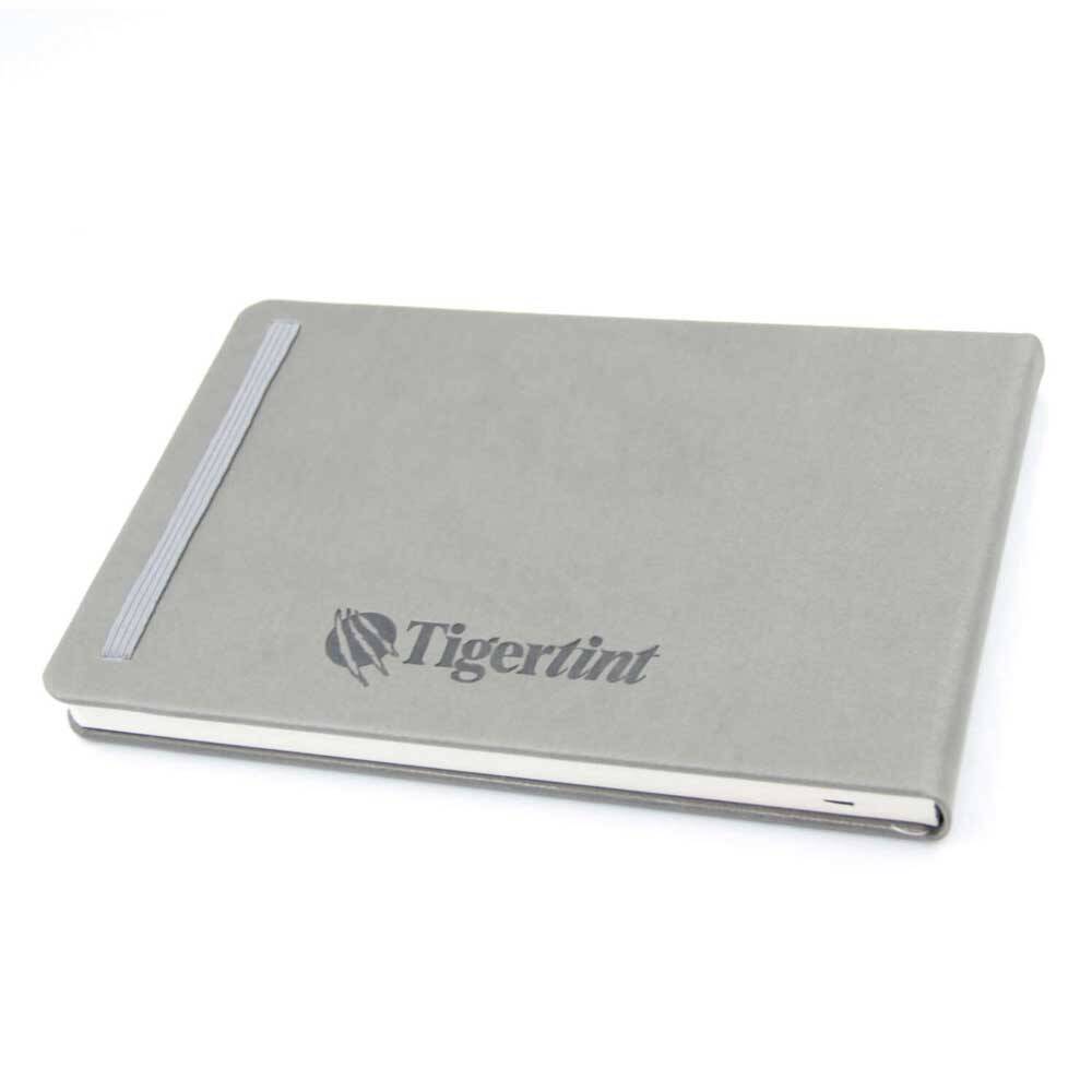 Tigertint Sert Kapak Eskiz Defteri 140 g Yatay A5 80 Yaprak Gri