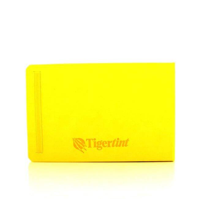 Tigertint Sert Kapak Eskiz Defteri 140 g Yatay A5 80 Yaprak Sarı