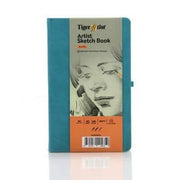 Tigertint Sketchbook Hard Cover Sketchbook 90 gr A5 80 Sheets Turquoise