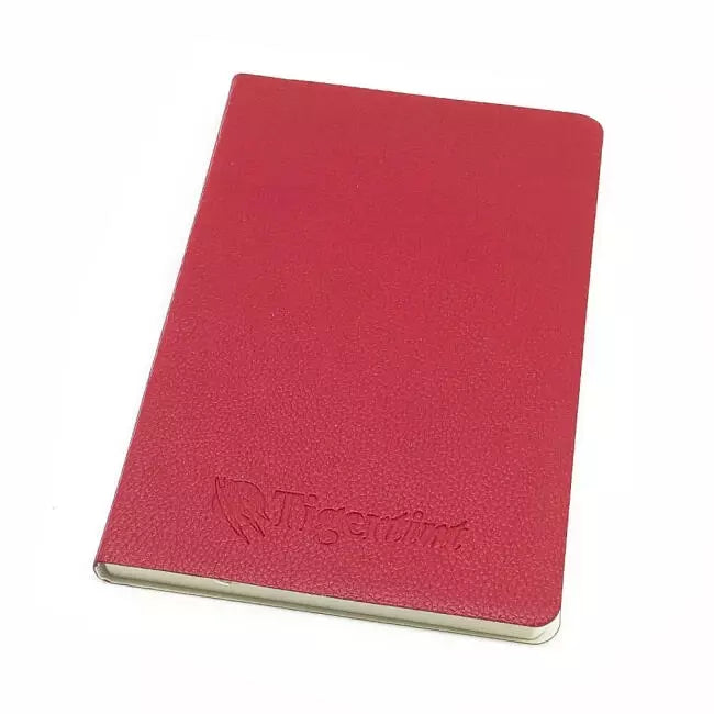 Tigertint Soft Kapak Defter Çizgili 128yp. A5 - Kırmızı
