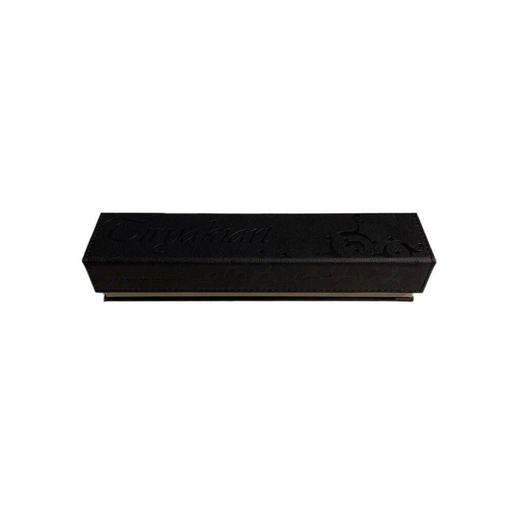 Tiryaki Art Imitation Leather Pen Holder Medium Size Black