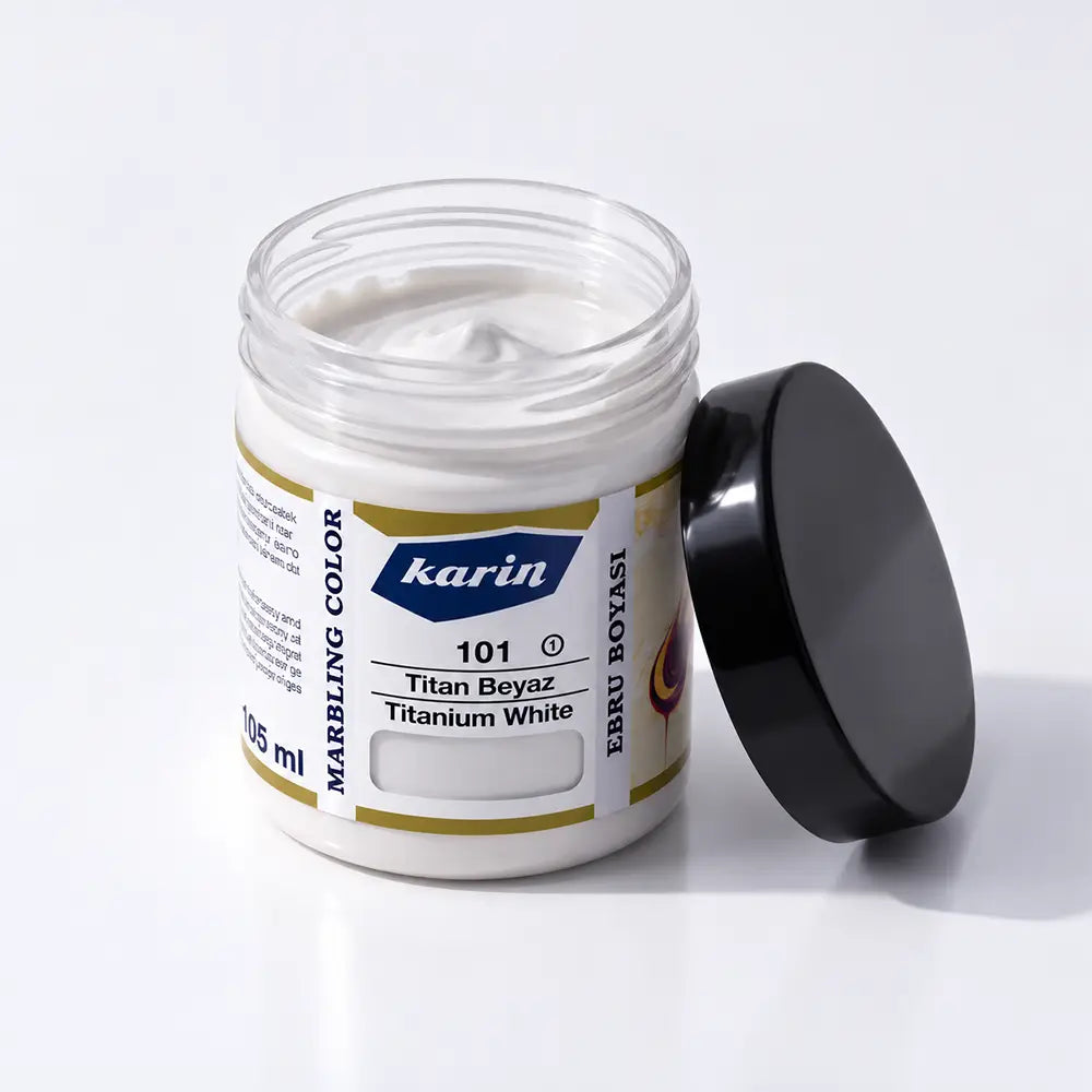 Karin Ebru Boyası 101 Titan Beyaz 105 ml