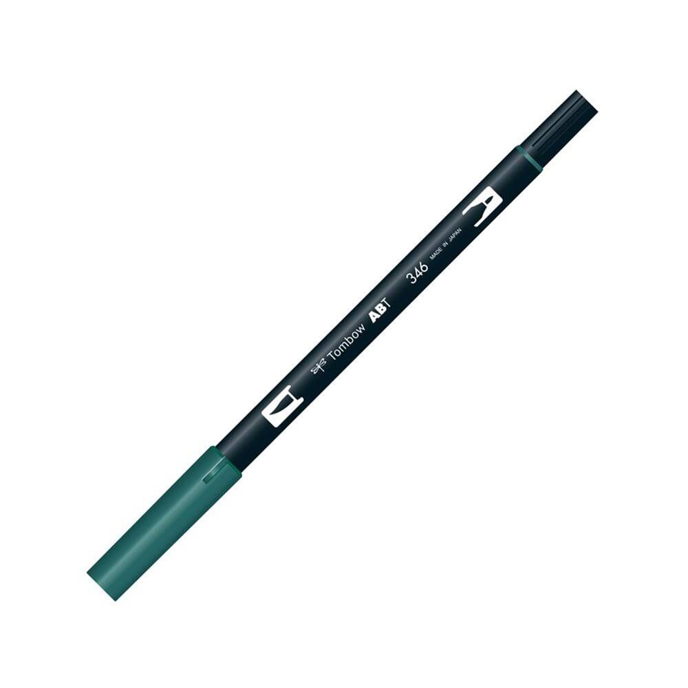 Tombow Dual Brush Pen Grafik Çizim Kalemi 346 Sea Green