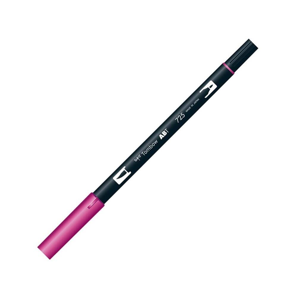 Tombow Dual Brush Pen Grafik Çizim Kalemi 725 Rhodamine Red
