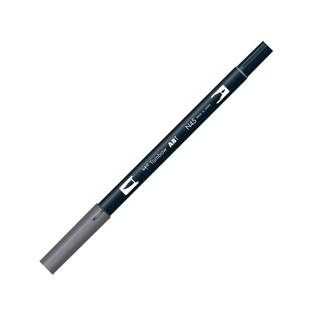 Tombow Dual Brush Pen Grafik Çizim Kalemi N45 Cool Gray 10