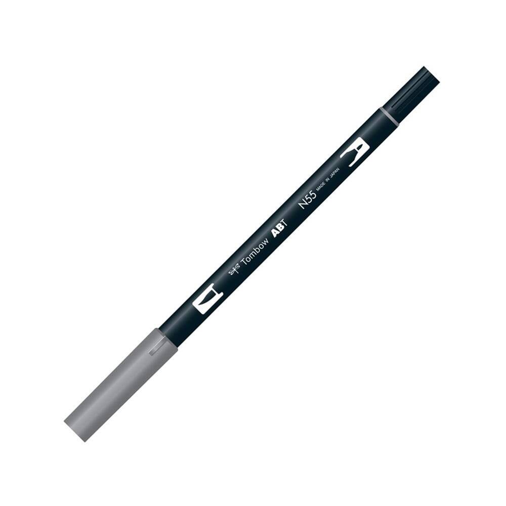 Tombow Dual Brush Pen Grafik Çizim Kalemi N55 Cool Gray 7