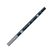 Tombow Dual Brush Pen Graphic Drawing Pen N55 Cool Gray 7