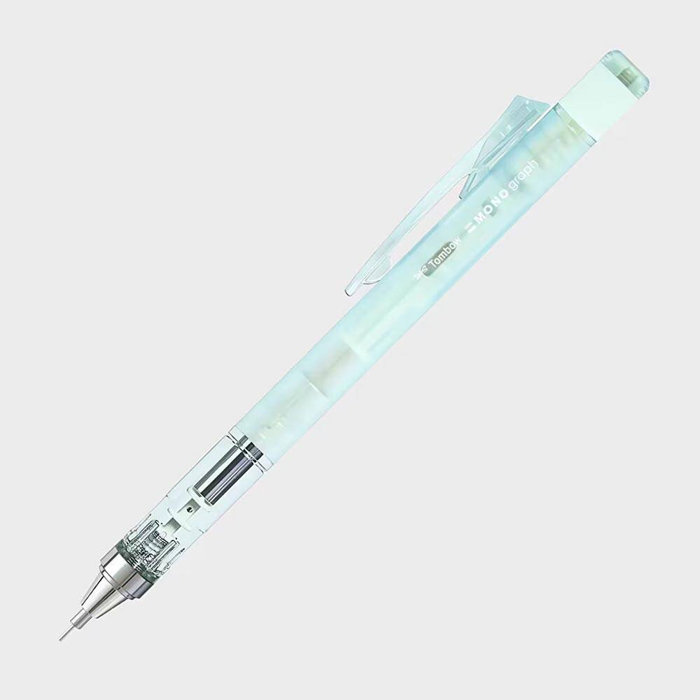 Tombow Mono Graph Pastel Glass Mekanik Kurşun Kalem 0,5 mm Cam Mavi
