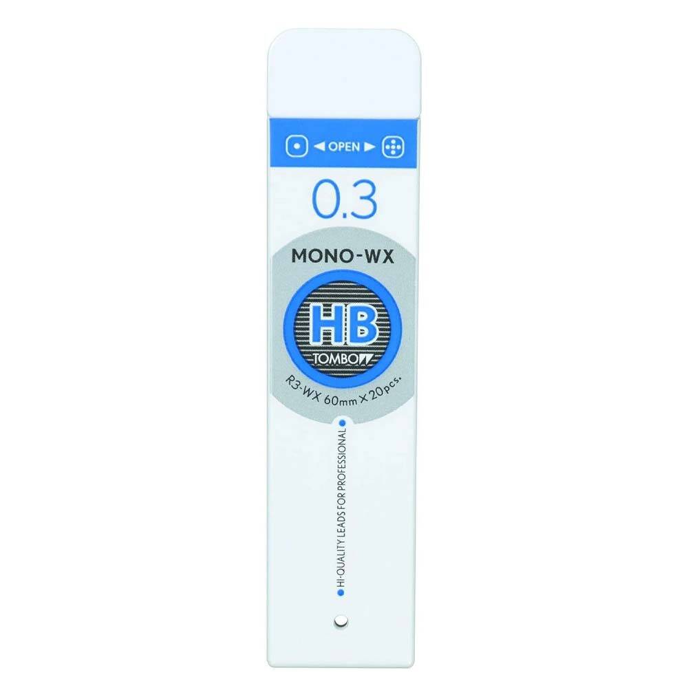 Tombow Mono-Wx Professional Pencil Lead 0.3 mm H 20 Tube