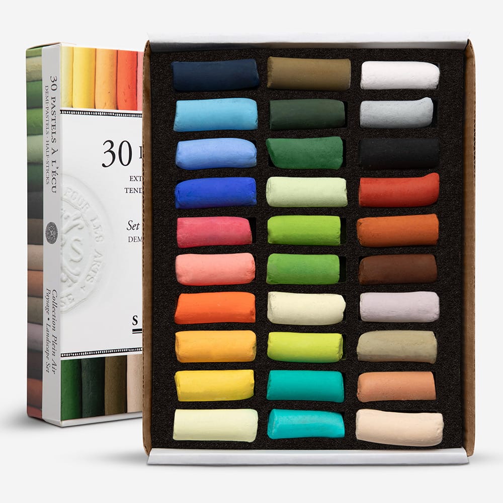 Sennelier Soft Pastel Boya Landscape Set 30 Renk Yarım Boy