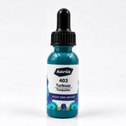 Karin Easy Marbling Paint 403 Turquoise 30 cc