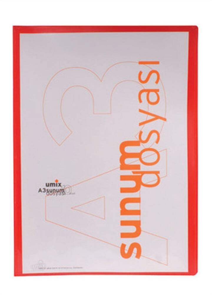 Umix A3 Presentation File Red 40 Bags