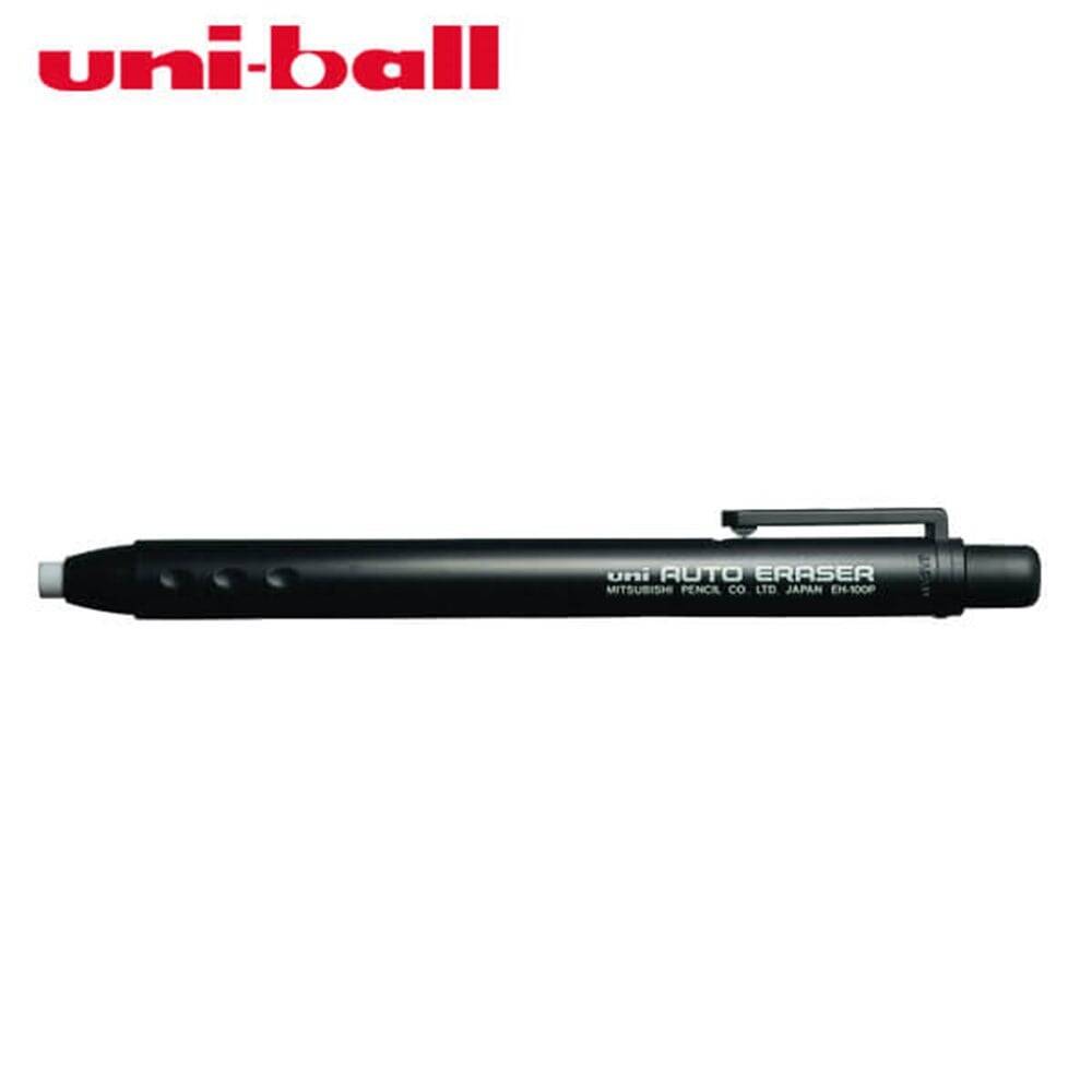 Uni-Ball Eh-100P Auto Pencil Eraser Black Body