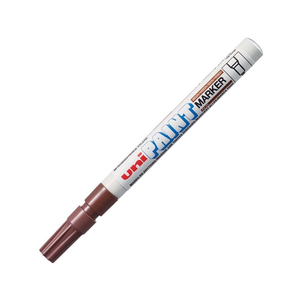Uni-Ball Paint Marker 0.8-1.2 Boyama Markörü Kahverengi