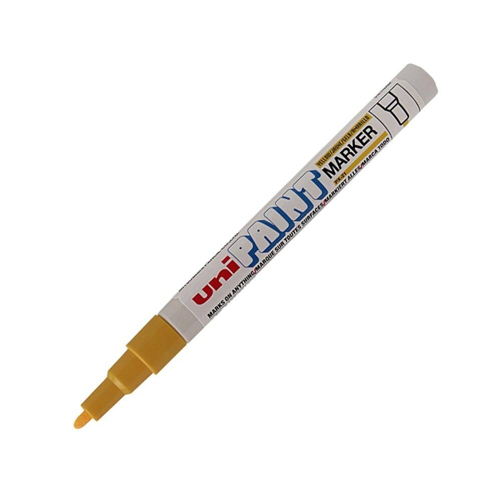 Uni-Ball Paint Marker 0.8-1.2 Coloring Marker Yellow