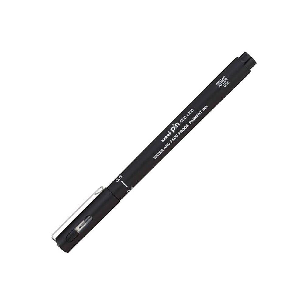 Uni-Ball Pin Fine Line Technical Drawing Pen 0.5 mm Black