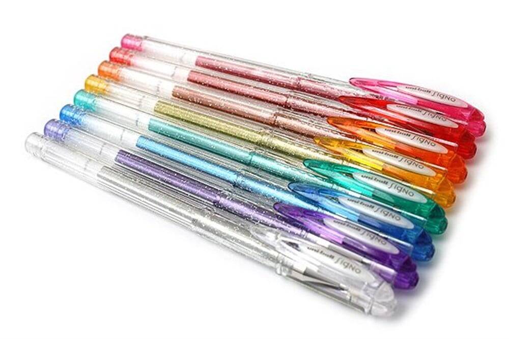 Uni-Ball Signo Roller Gel Pen Set of 8