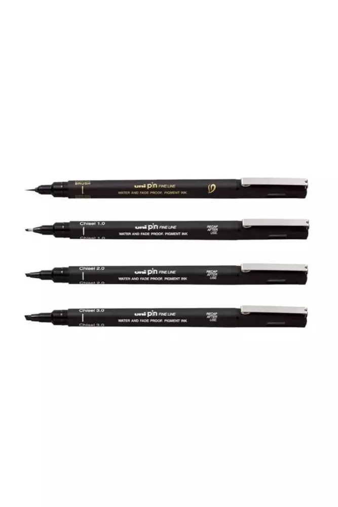 Uni Driwing Pen Pin 200/4P 4'lü Set