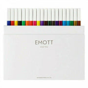 Uni Fineliner Emott Felt Tip Pen Set of 40