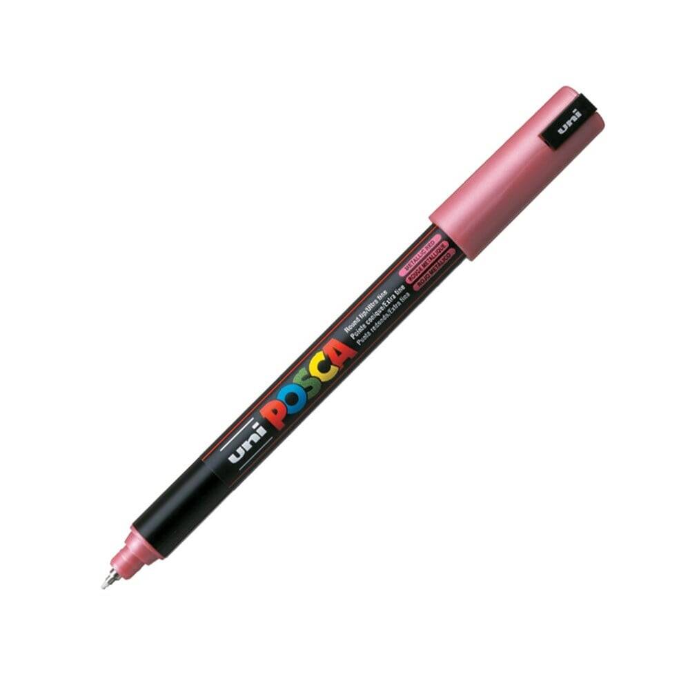 Uni Posca Pc-1Mr Boyama Markörü 0.7 mm M.Kırmızı