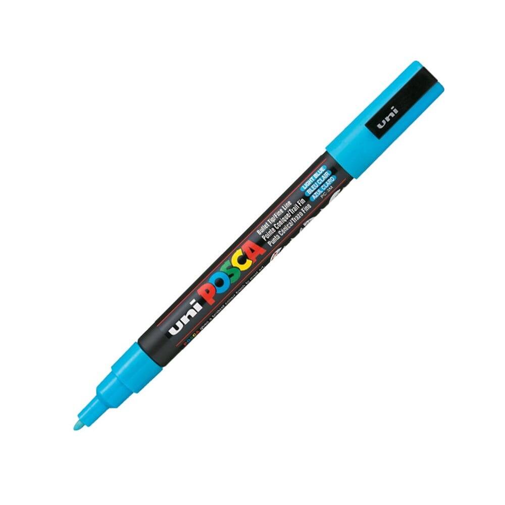 Uni Posca Pc-3M Boyama Markörü 0.9-1.3 mm Açık Mavi
