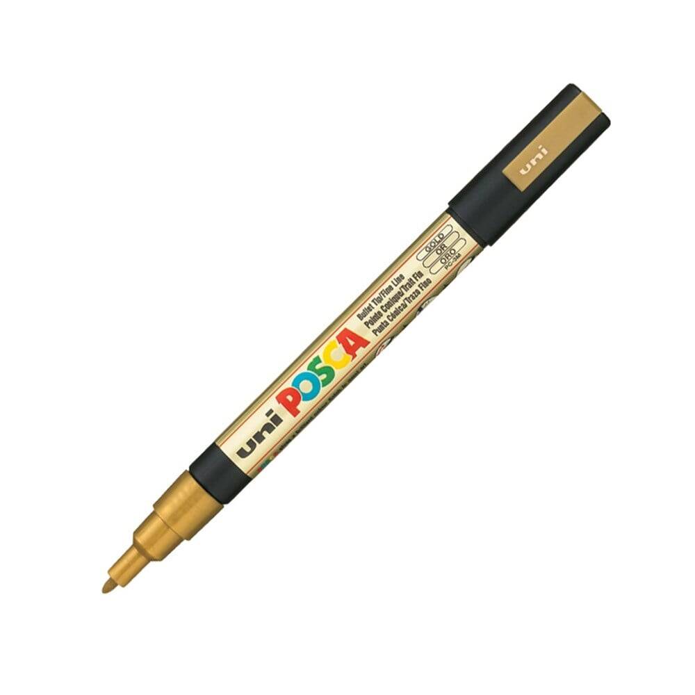 Uni Posca Pc-3M Acrylic Marker 0.9-1.3 mm Gold