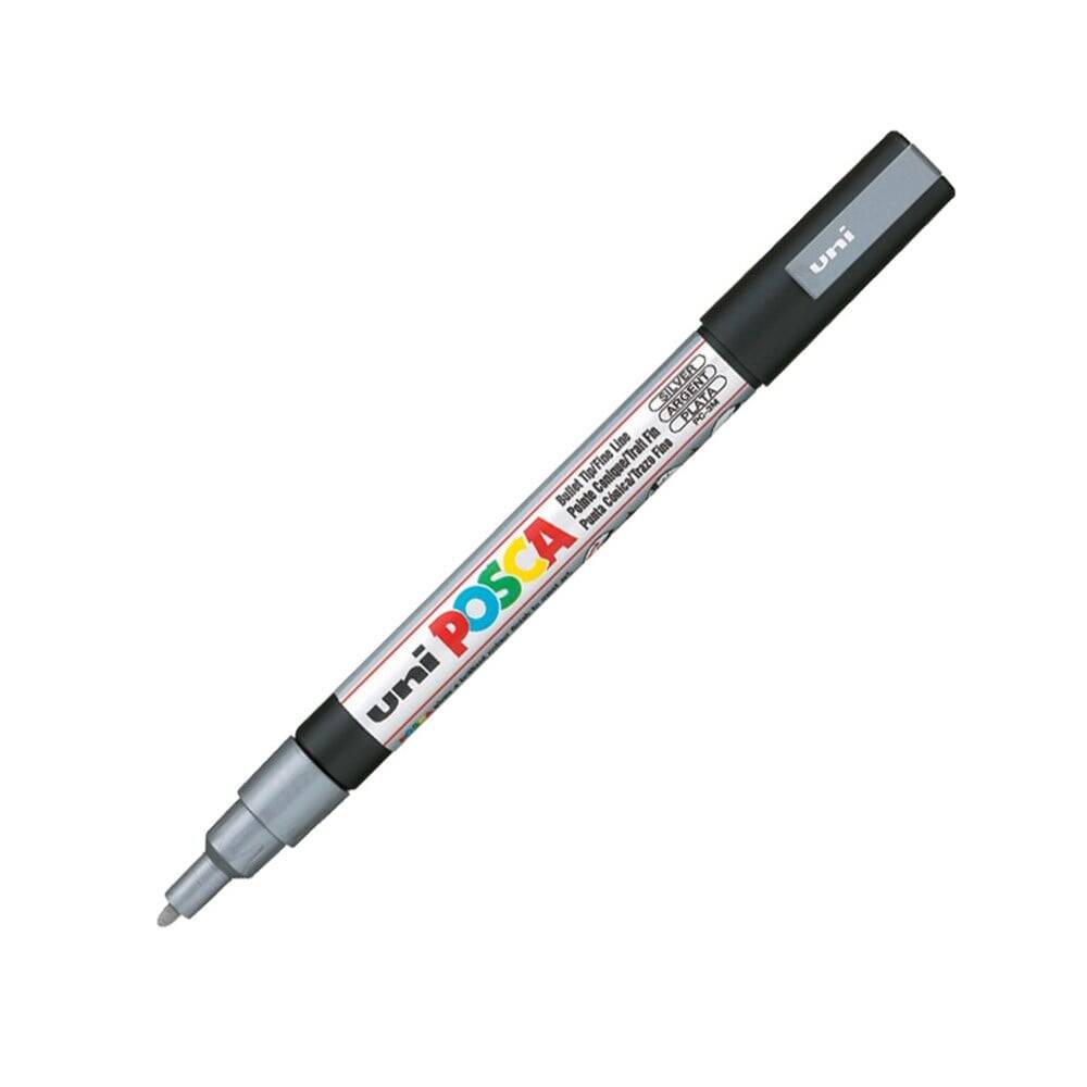 Uni Posca Pc-3M Acrylic Marker 0.9-1.3 mm Silver