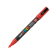 Uni Posca Pc-3M Boyama Markörü 0.9-1.3 mm Kırmızı