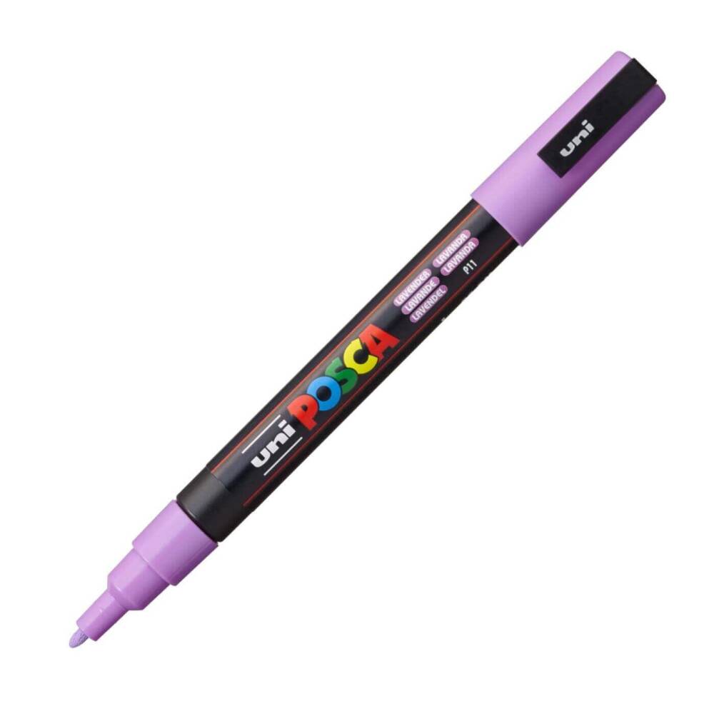 Uni Posca Pc-3M Boyama Markörü 0.9-1.3 mm Lavanta