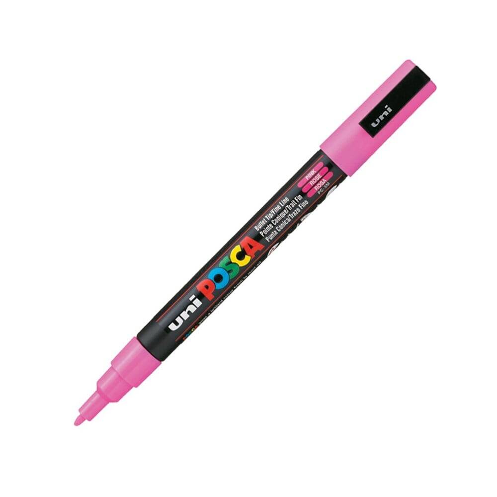 Uni Posca Pc-3M Boyama Markörü 0.9-1.3 mm Pembe