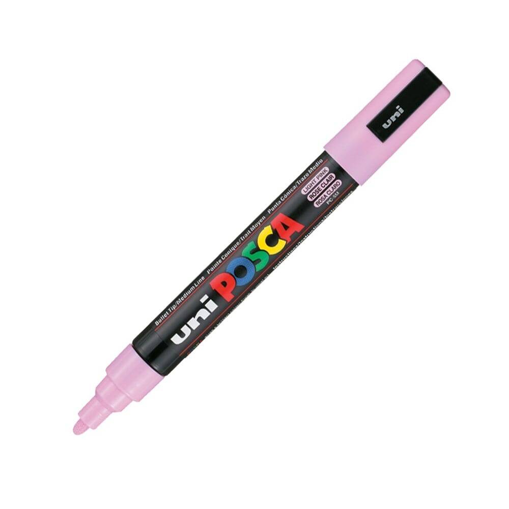 Uni Posca Pc-5M Acrylic Marker 1.8-2.5 mm Light Pink
