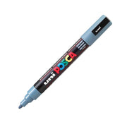 Uni Posca Pc-5M Acrylic Marker 1.8-2.5 mm Lead Gray