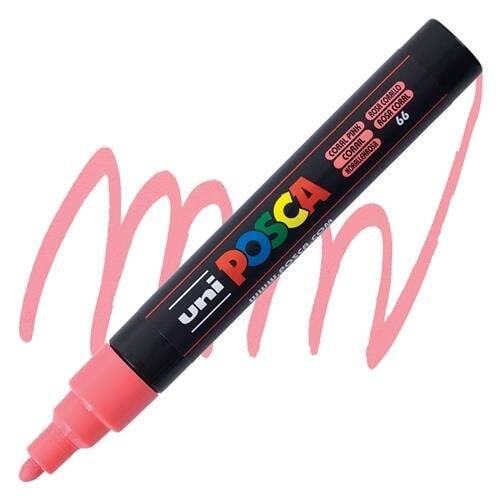Uni Posca Pc-5M Boyama Markörü 1.8-2.5 mm Mercan Pembe
