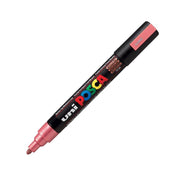 Uni Posca Pc-5M Acrylic Marker 1.8-2.5 mm Metallic Red