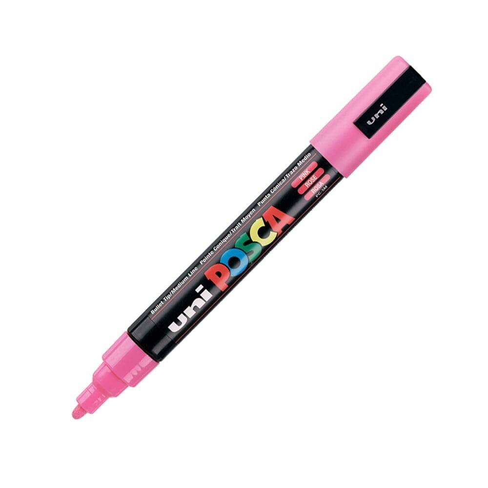 Uni Posca Pc-5M Acrylic Marker 1.8-2.5 mm Pink