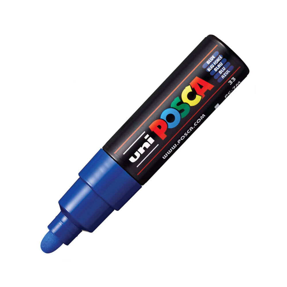 Uni Posca PC-7M Acrylic Marker 4.5-5.5 mm Blue