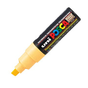 Uni Posca Pc-8K Acrylic Marker 8 mm Chisel Tip Fluorescent Light Orange