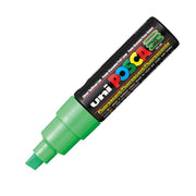 Uni Posca Pc-8K Boyama Markörü 8 mm Kesik Uç Floresan Yeşil