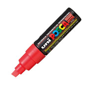 Uni Posca Pc-8K Boyama Markörü 8 mm Kesik Uç Kırmızı