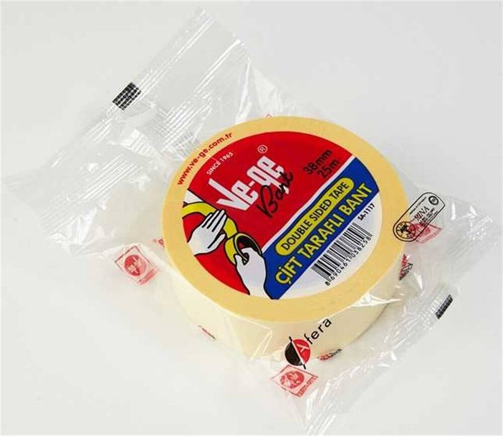 Vege Double Sided Tape 38X25 With Hanger